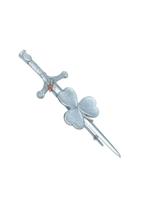Shamrock Kilt Pin: A Touch of Irish Heritage and Elegance