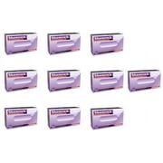 Shamrock Latex Medical Exam Gloves, Powder Free, Textured (Large) 1000 Case
