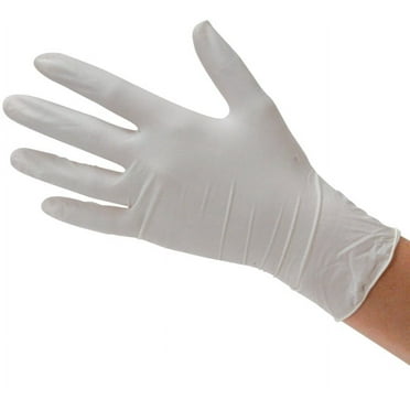 Shamrock Latex Medical Exam Gloves, Powder Free, Textured (Small)