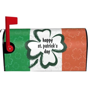 4-Piece Magnetic Mailbox Covers Set - St. Patrick's Day, Easter, Carnival & Valentine's