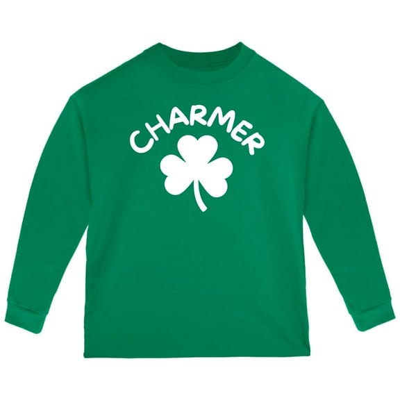 Shamrock Lucky Charmer Toddler Long Sleeve T Shirt