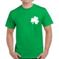 thumbnail image 1 of Shamrock Pocket Graphic Tee - St Patrick's Day Shirt for Men - Irish American Party T-Shirt Gifts, 1 of 2