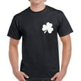 thumbnail image 1 of Shamrock Pocket Graphic Tee - St Patrick's Day Shirt for Men - Irish American Party T-Shirt Gifts, 1 of 2