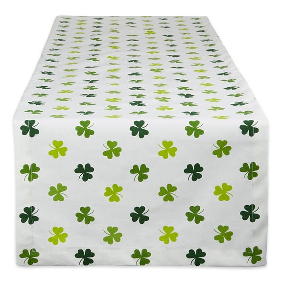 Shamrock Shake Print Table Runner 14x108"
