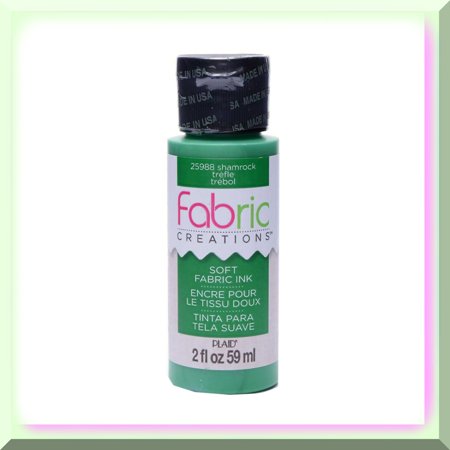Shamrock Splendor: Vibrant Assorted Colors Fabric Ink (2-Ounce)
