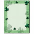 thumbnail image 1 of Shamrock Swirls Letterhead Laser & Inkjet Printer Paper, 100 Sheets per Pack, 1 of 1