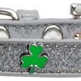thumbnail image 1 of Dog, Puppy  Pet Widget Ice Cream Collar, "Shamrock", 1 of 5