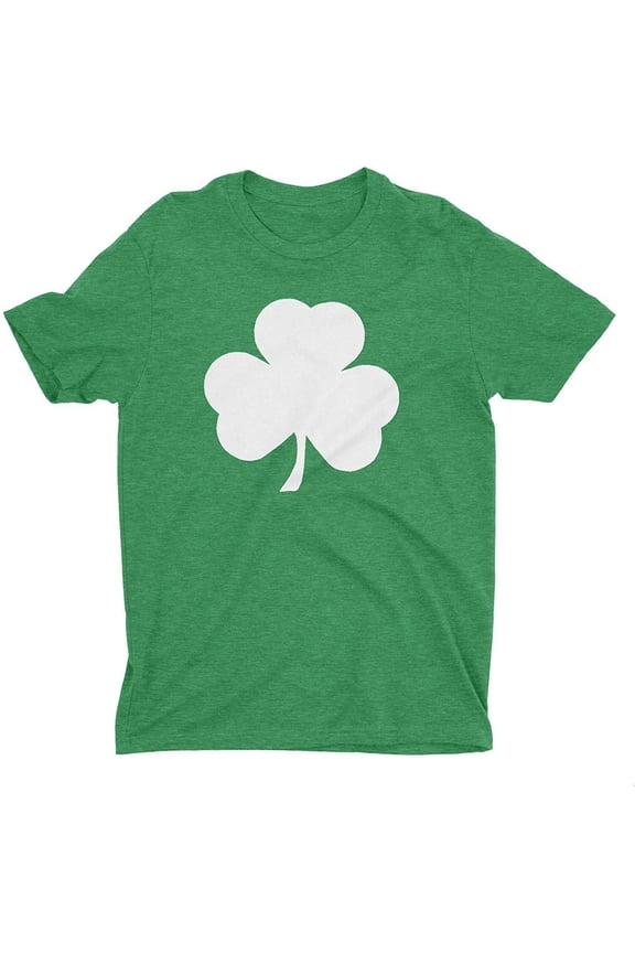 Shamrock Youth T-Shirt Distressed Tee Kids USA Screen Printed