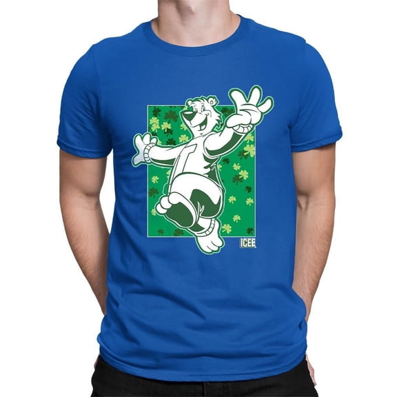 Shamrock's ICEE Bear Fun - Lucky St.Patrick's Day Graphic Men's T-shirt