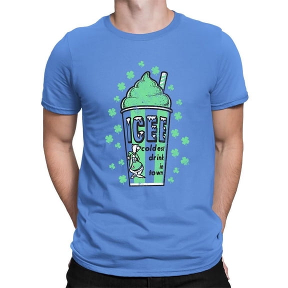 Shamrock's ICEE Delight - Cool St. Patrick's Day Graphic Men's T-shirt