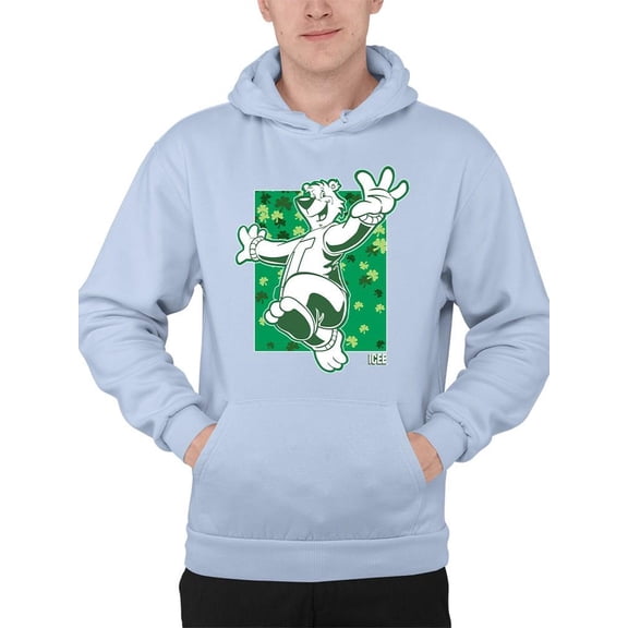 Shamrock's ICEE Fun - Lucky St.Patrick's Day Graphic Men's Hoodie
