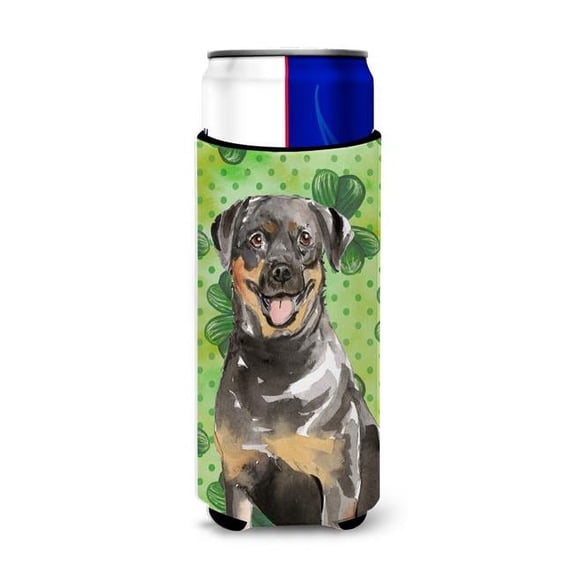 Shamrocks Rottweiler Michelob Ultra Hugger for Slim Cans