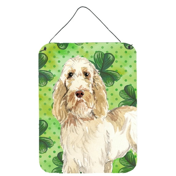 Shamrocks Spinone Italiano Wall or Door Hanging Prints