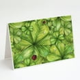 thumbnail image 1 of Shamrocks and Lady bugs Greeting Cards and Envelopes Pack of 8, 1 of 2