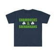 thumbnail image 1 of Shamrocks and Shenanigans Unisex T-shirt S-3XL St Patrick's Day, 1 of 2