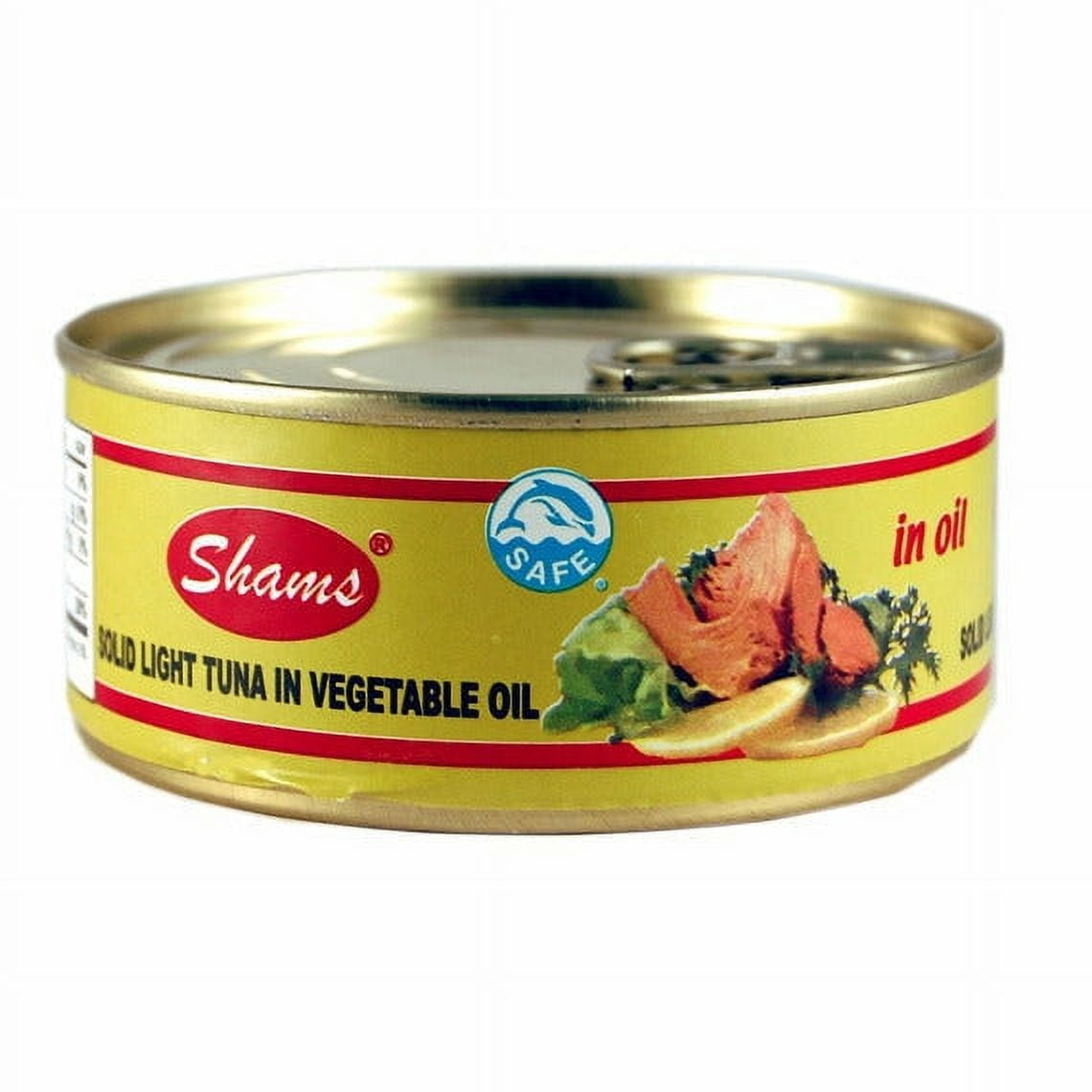 Shams Tuna In Vegetable Oil 5 oz