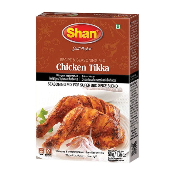 Shan - Chicken Tikka Seasoning Mix, 1.76 oz Box (Pack of 2)