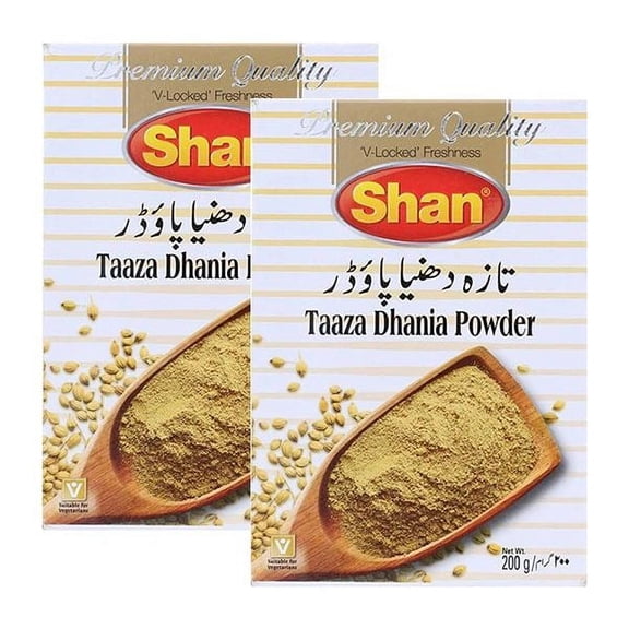 "Shan" Coriander Powder, (Taaza Dhania) 100g