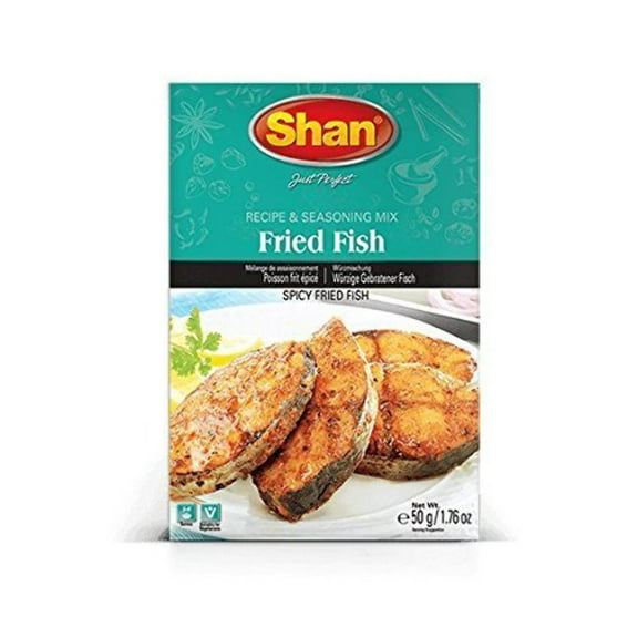 Shan Fried Fish Recipe and Seasoning Mix 50g (Pack of 5)
