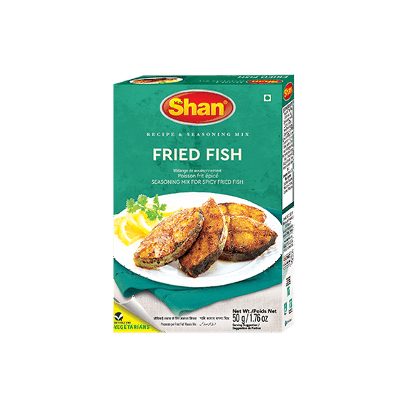 Shan - Fried Fish Seasoning Mix, 1.76 oz Box (Pack of 4)
