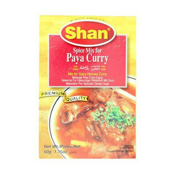 Shan Paya Recipe And Seasoning Mix 50g (Pack of 5)