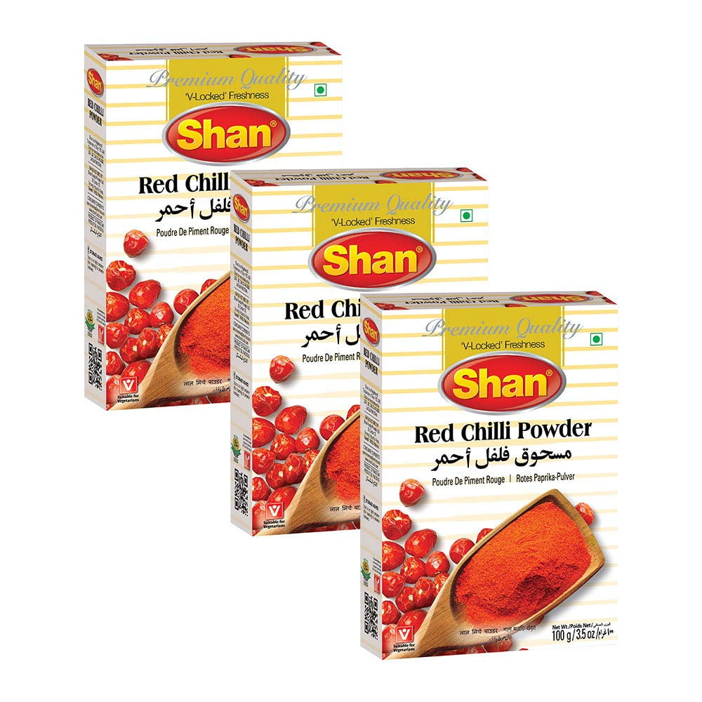 Shan Red Chilli Powder JMS2 3.52 oz (100g) No Preservative and