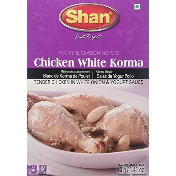 Shan Seasoning Mix Chicken White Korma 40g