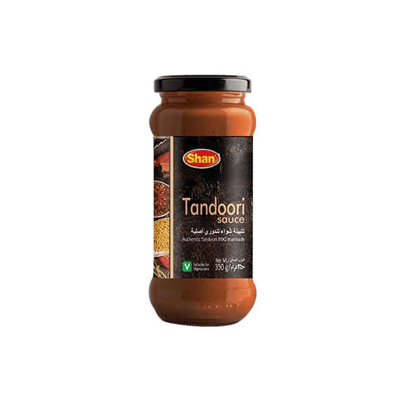 Shan Tandoori Cooking & Simmering Sauce, 12.3 oz Glass Jar