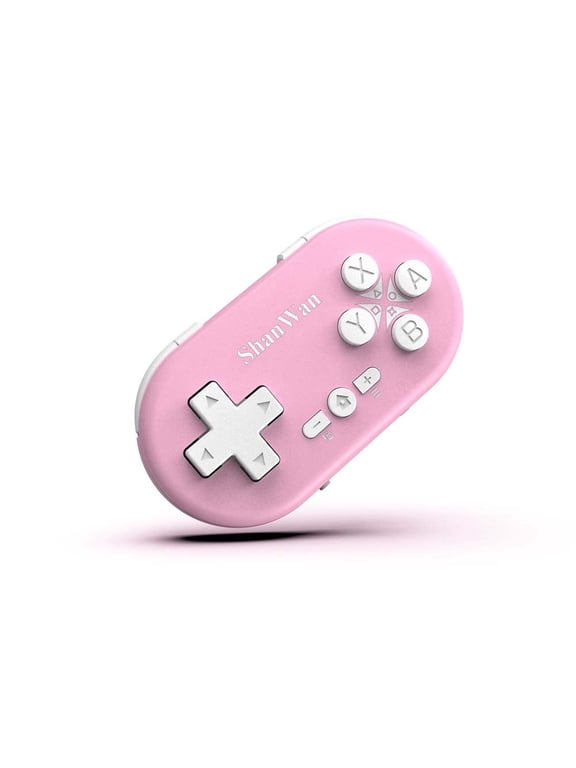 Bluetooth Gamepad Keychain Mini Controller, Pink