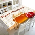 thumbnail image 1 of Shana Tova Rectangle Tablecloth Kitchen Table Decor Rosh Hashanah Jewish New Year Party Waterproof Tablecloth Table Decor, 1 of 5