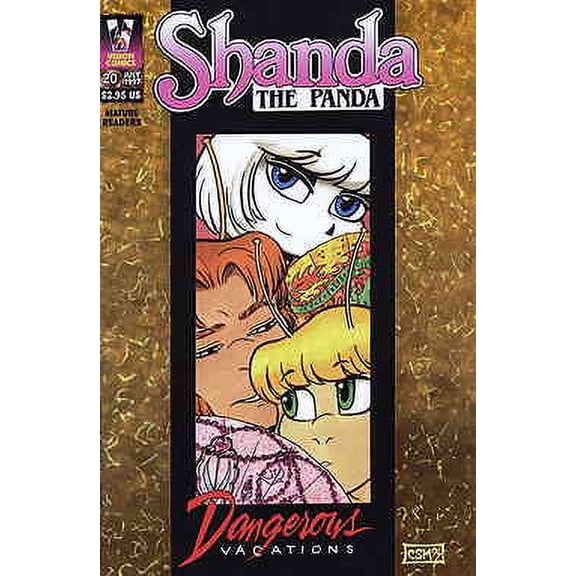 Shanda the Panda (2nd Series) #20 VF ; Vision Comic Book
