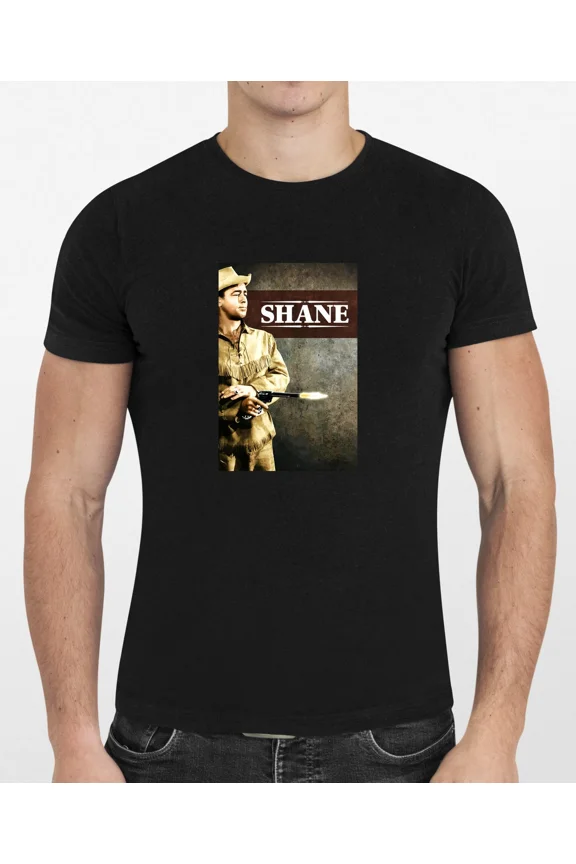 Shane (1953) Movie Poster Graphic T Shirt Men or Women NEW