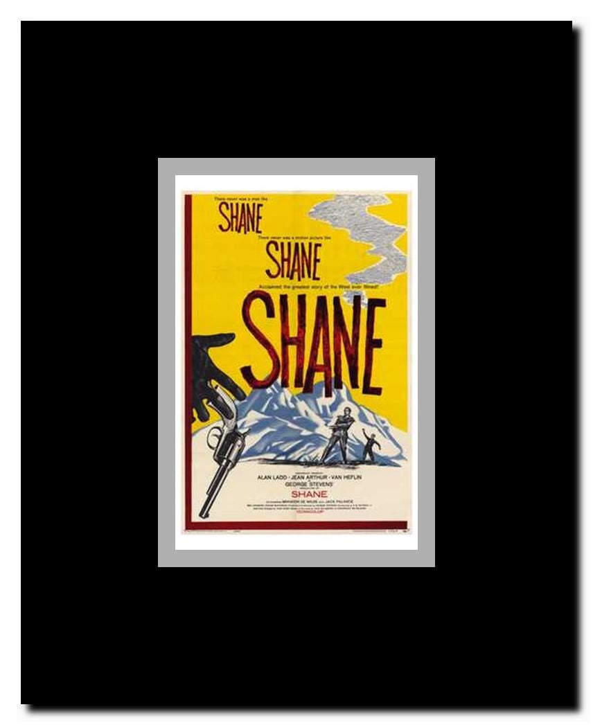 Shane Framed Movie Poster