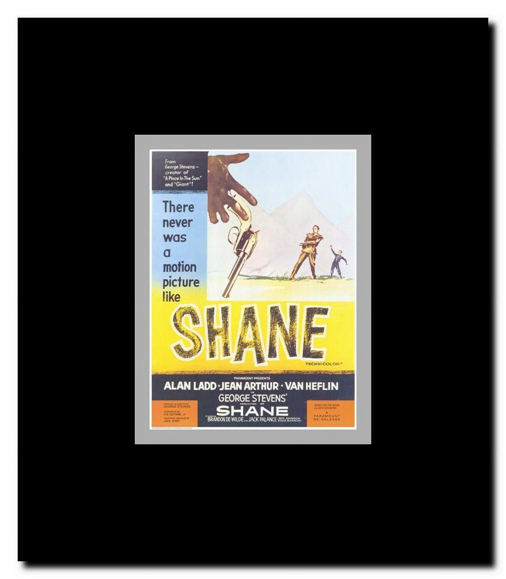 Shane Framed Movie Poster