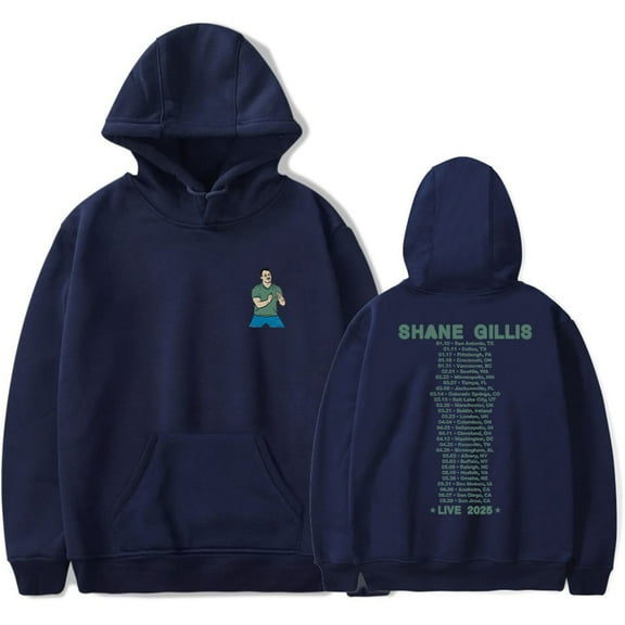 Shane Gillis 2025 Tour Hoodie Women Men Long Sleeve Sweatshirt Casual Streetwear Pullover Clothes