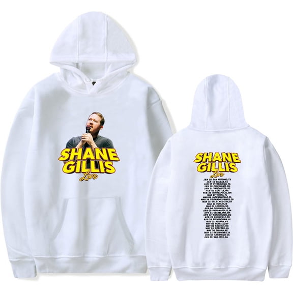 Shane Gillis Live 2025 Hoodies Unisex Sweatshirts Hip Hop Pullovers Casual Long Sleeve