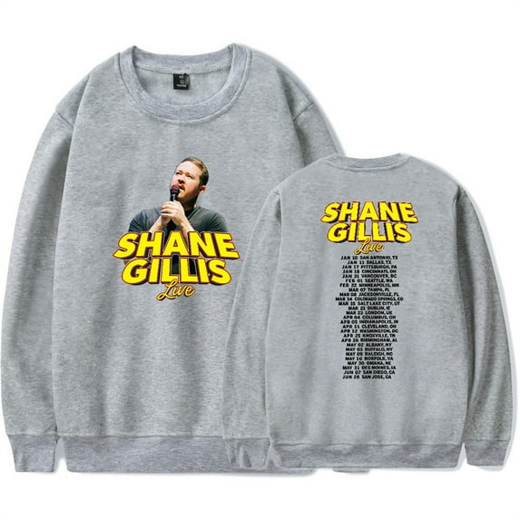 Shane Gillis Live 2025 Sweatshirts Men Women Tops Hip Hop Clothes Fashion Crewneck