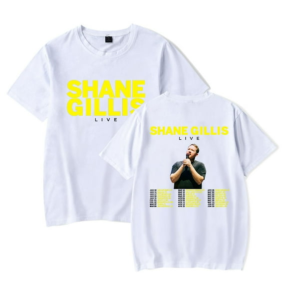 Shane Gillis Live 2025 T-shirt Short Sleeve Crewneck Unisex Fashion Casual Tee