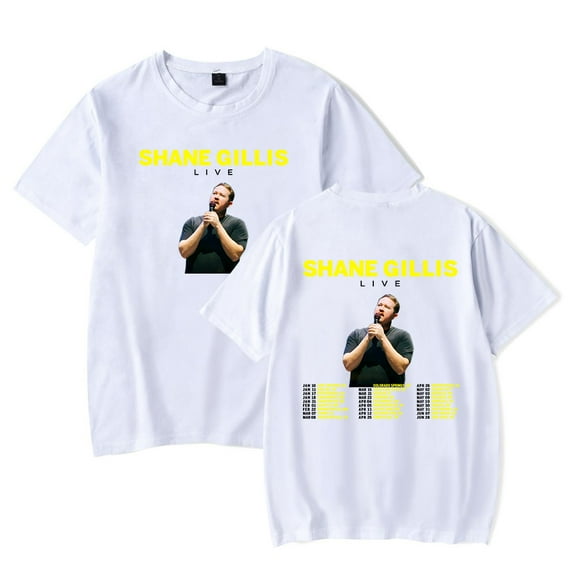 Shane Gillis Live 2025 Tour Merch T-Shirt Women Men Casual Crewneck Short Sleeve Fashion Tee