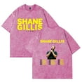thumbnail image 1 of Shane Gillis Live 2025 Washed Cotton Tee Women Men Crewneck Short Sleeve T-shirt, 1 of 2