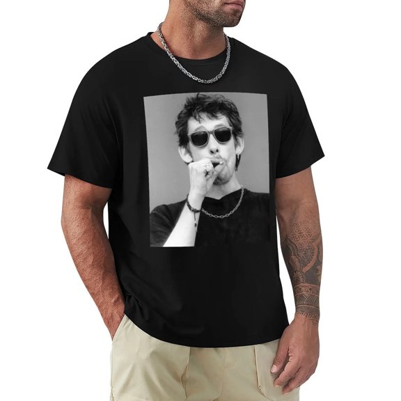 Shane Mcgowan T-shirt summer top Blouse new edition oversizeds mens t shirt