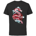thumbnail image 1 of Shang-Chi and the Legend of the Ten Rings Great Protector - Short Sleeve Cotton T-Shirt for Adults - Customized-Black, 1 of 5