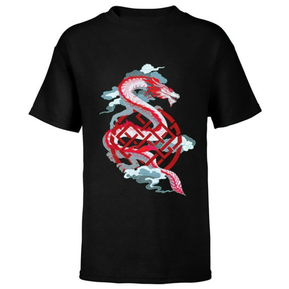 Shang-Chi and the Legend of the Ten Rings Great Protector - Short Sleeve T-Shirt for Kids - Customized-Black