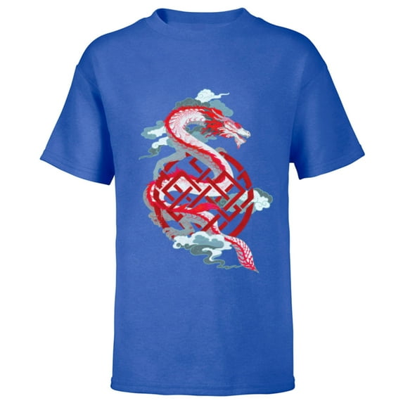 Shang-Chi and the Legend of the Ten Rings Great Protector - Short Sleeve T-Shirt for Kids - Customized-Royal