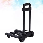 Shangfeng Folding Shopping Cart,Foldable Carry Cart Shopping Cart Collapsible Light Weight Load Capacity Cart