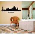 thumbnail image 1 of Shanghai China City Skyline View Zoo Africa Zebra Lion Safari Jungle Endangered Species Tiger Wilderness Holiday Gift Ideas Girl Boy Bedroom Wall Decal Sticker - Size: 10 Inch x 32 Inch, 1 of 3