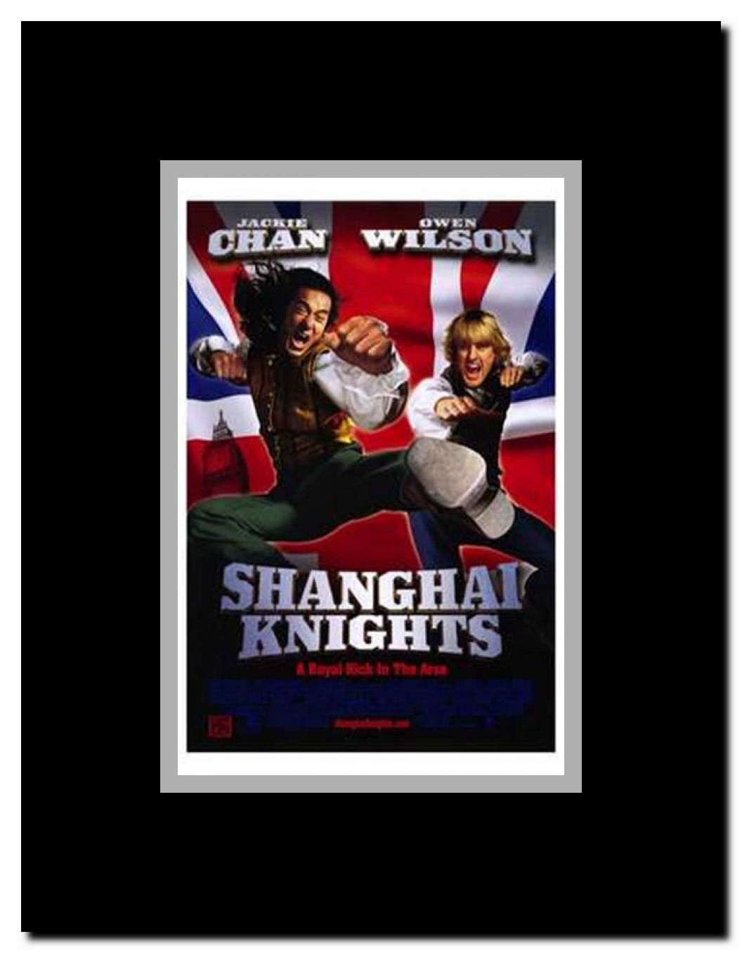 Shanghai Knights Framed Movie Poster