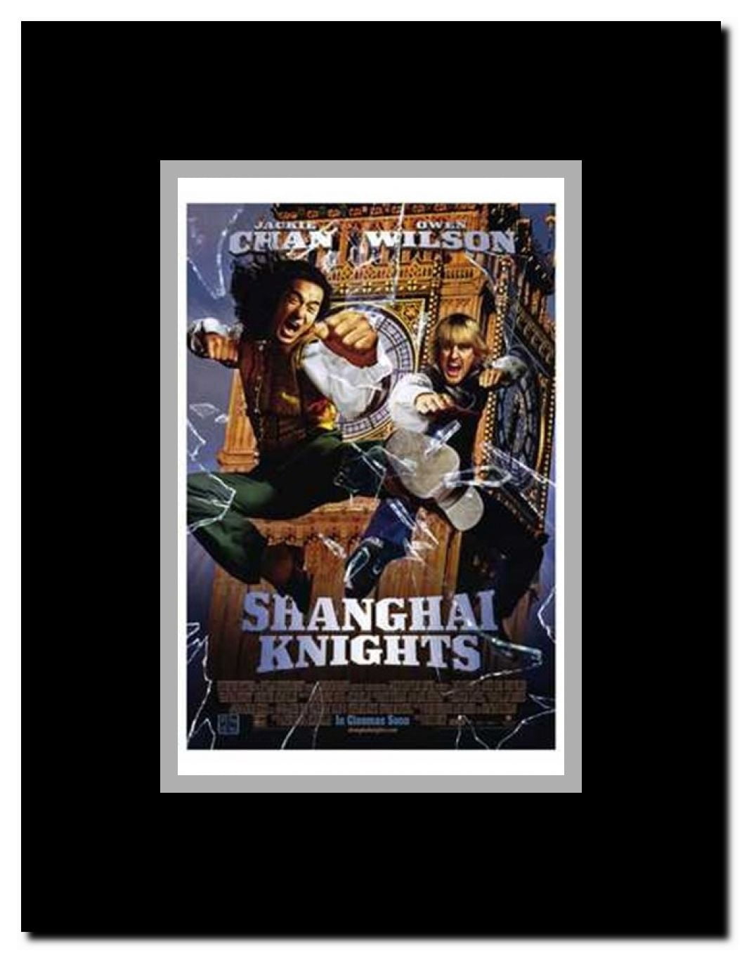 Shanghai Knights Framed Movie Poster