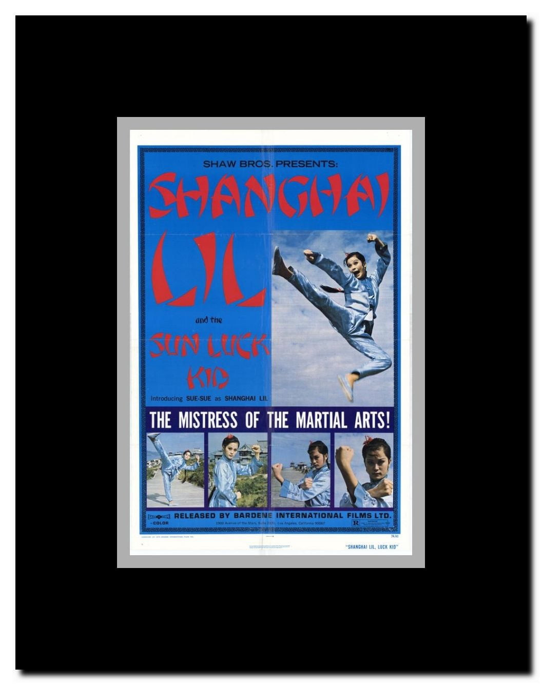 Shanghai Lil and the Sun Luck Kid Framed Movie Poster