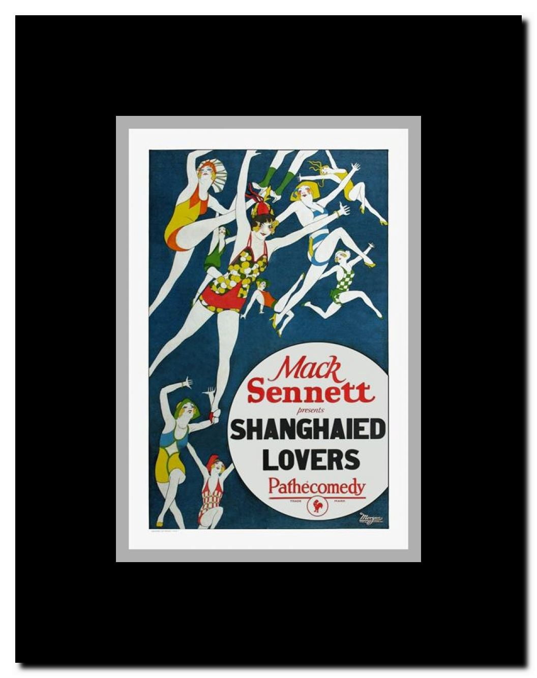 Shanghaied Lovers Framed Movie Poster